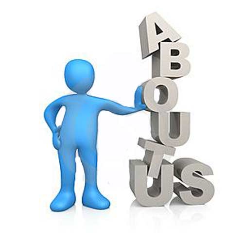 About us blocks stacked image