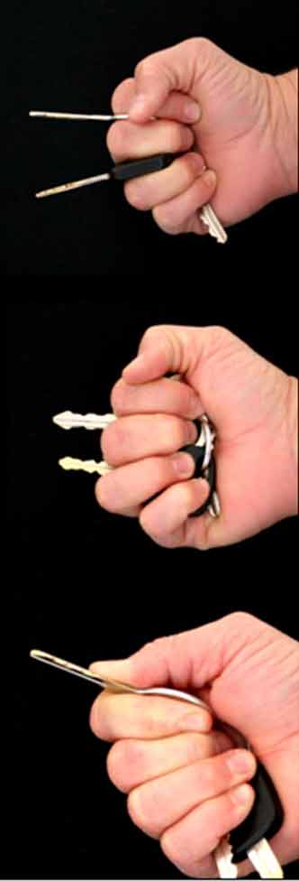 keys to defending yourself