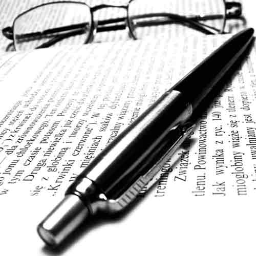 image, pen and paper